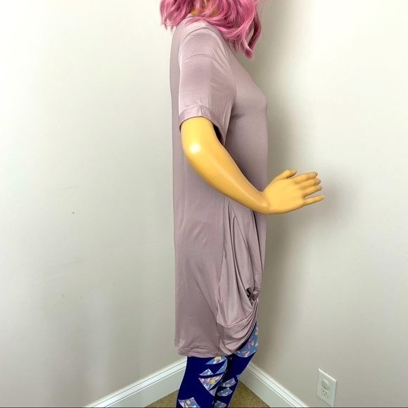 SHEIN Mauve V-Neck Tunic Top  Size: Small - Picture 5 of 12